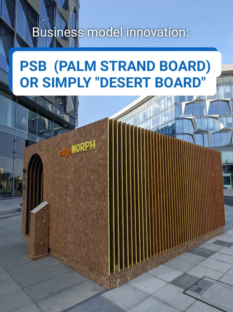 Desert Board: New possibilities from palm waste – original post preview
