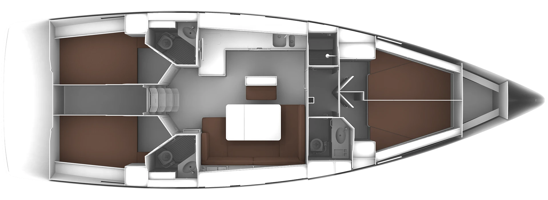 Yacht layout